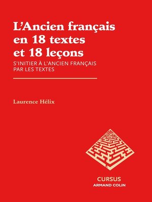 cover image of L'Ancien français en 18 textes et 18 leçons